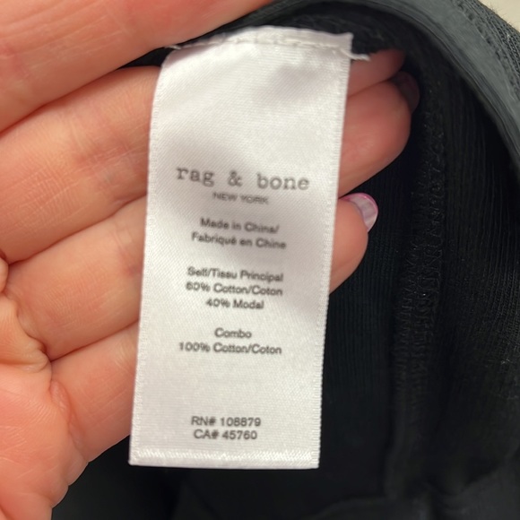 NEW Rag & Bone Mac MIDI Tank Dress in Black XXS - Picture 5 of 6